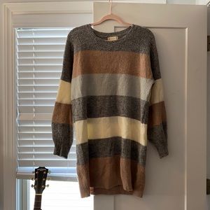 Altar’d State long sleeve striped sweater dress